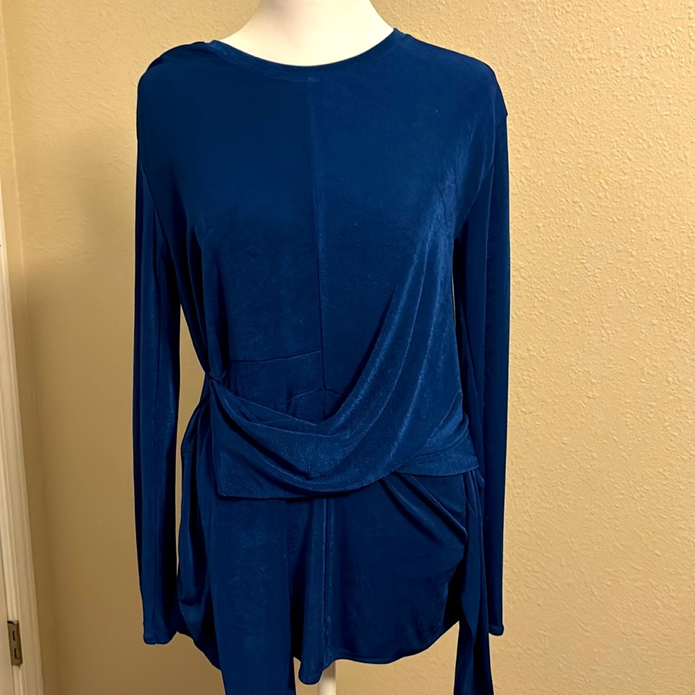 Zara royal blue top
